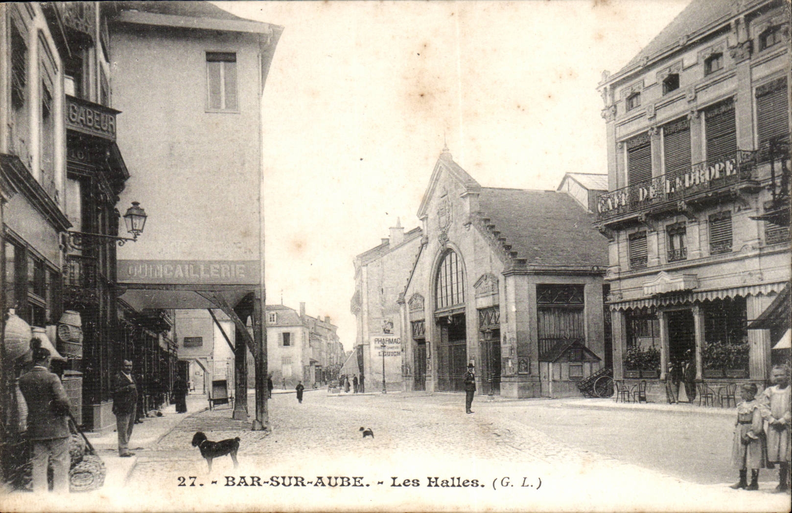 Bar-sur-Aube — Les Halles — (G. L.)