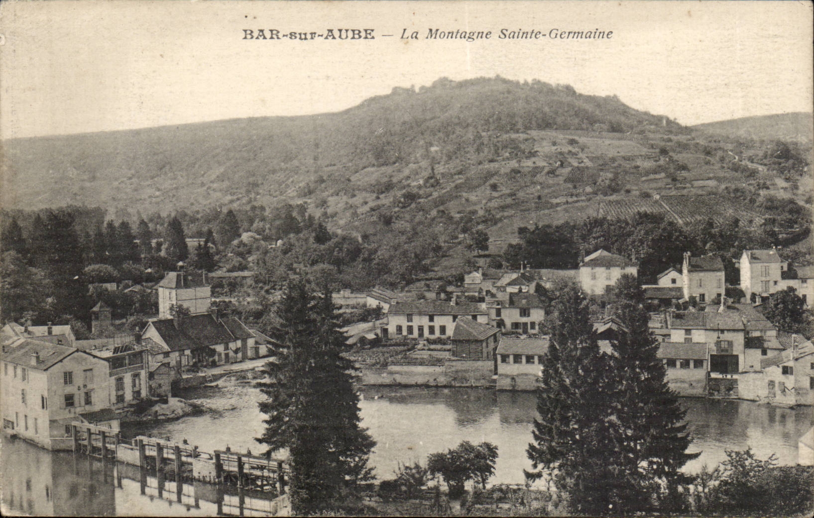 Bar-sur-Aube — La Montagne Sainte-Germaine — Éditeur non identifié