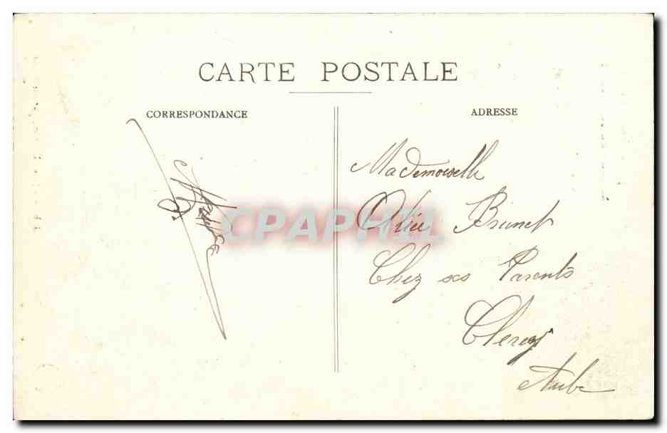 Bar-sur-Seine — Maison du XVIe siècle — Librairie Jules Doussot — Verso