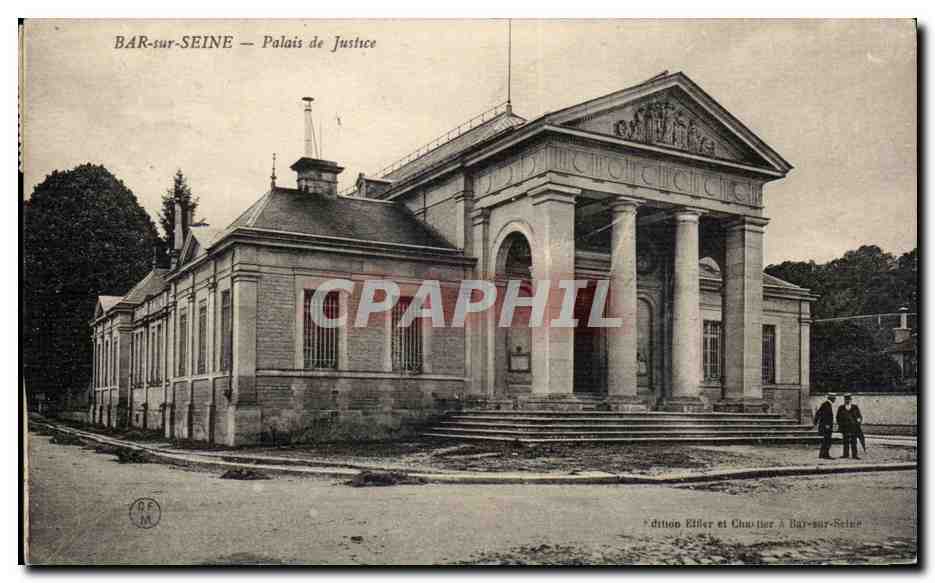 Bar sur Seine CPA palais de justice