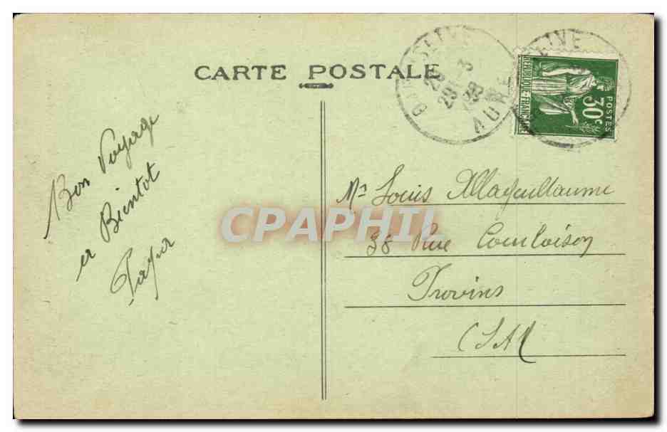 Bar-sur-Seine (Aube) — Chapelle Notre-Dame du Chêne — Verso