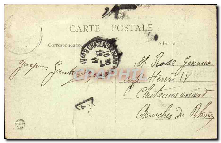 Arcis sur aube - Le Pont et la rue de Chalons - CPA  — Back