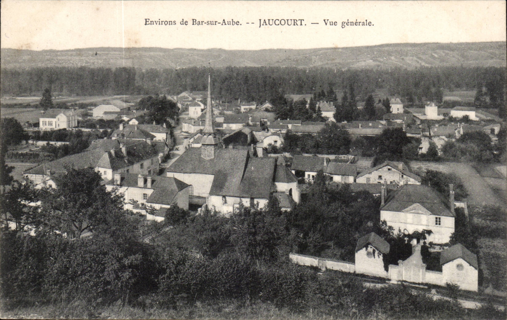 Jaucourt — Vue générale — Environs de Bar-sur-Aube