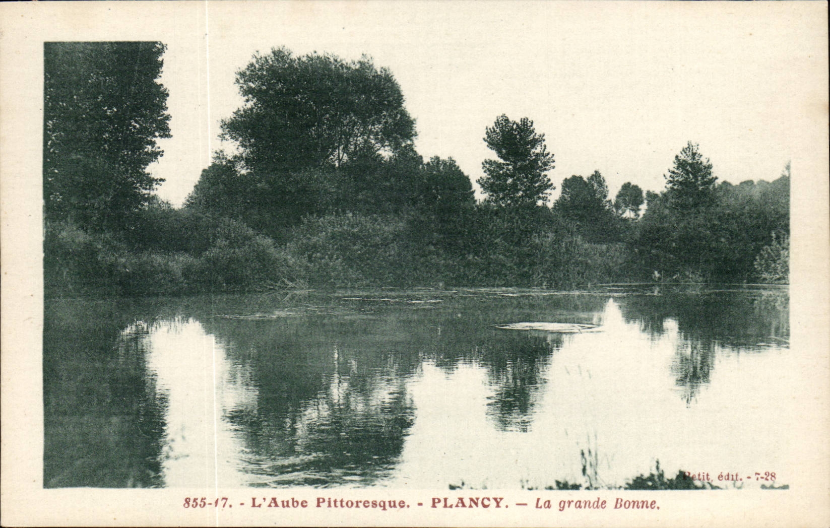 Plancy - L'Aube Pittoresque - La Grande Bonne CPA 