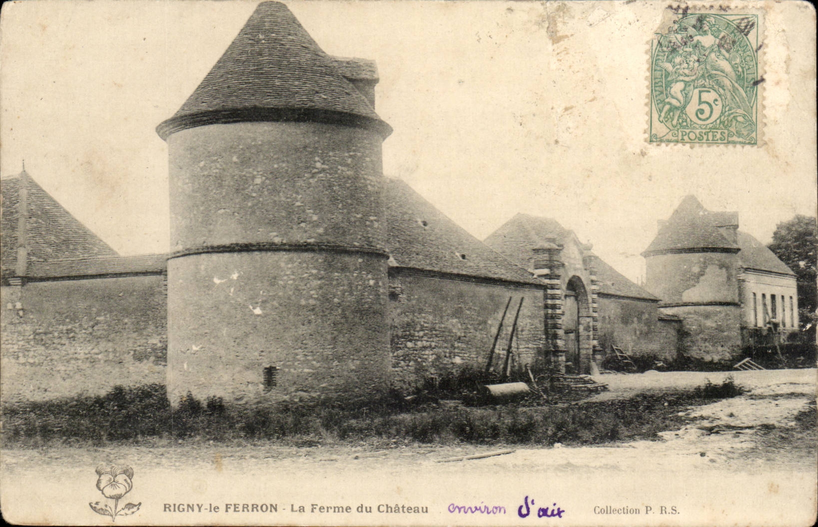 Rigny-le-Ferron — La Ferme du Château — Collection P.R.S.