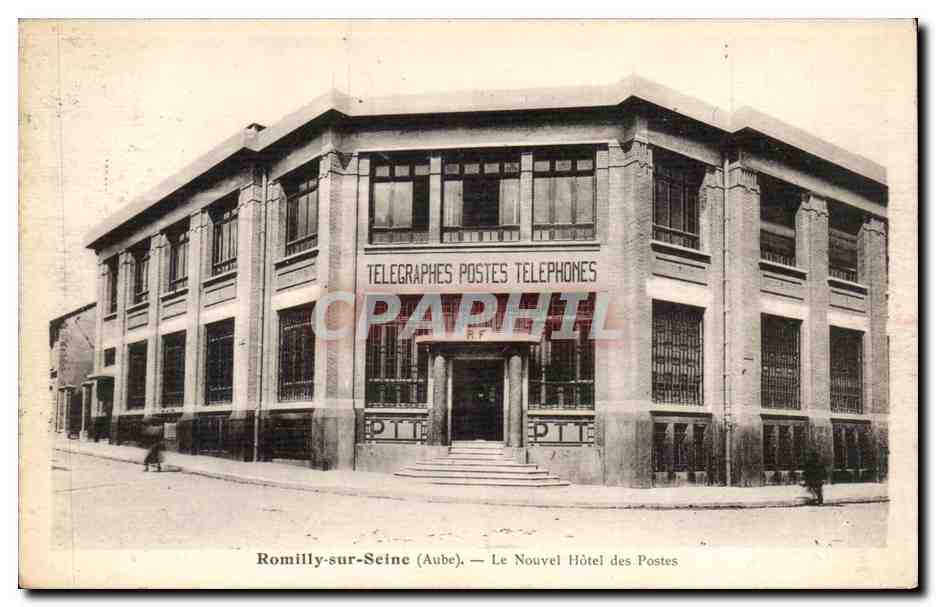 Romilly sur SEine CPA Le nouvel hotel des Postes