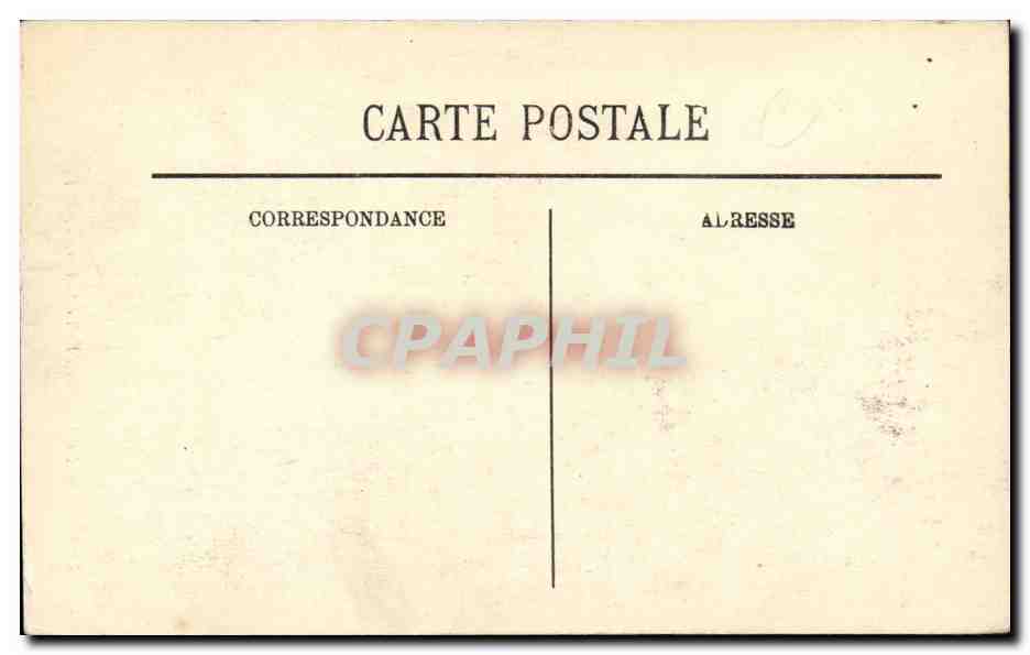 Troyes CPA La porte de l'eglise Saint Urbain — Rückseite