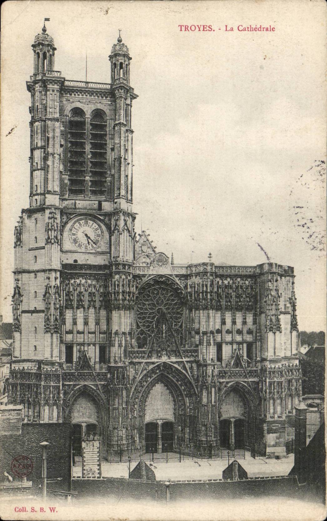 Troyes - La Cathédrale — Coll. S. B. W.