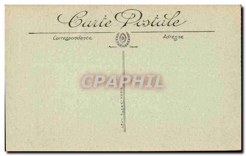TRoyes CPA Vue generale prise de la madeleine  — Rückseite