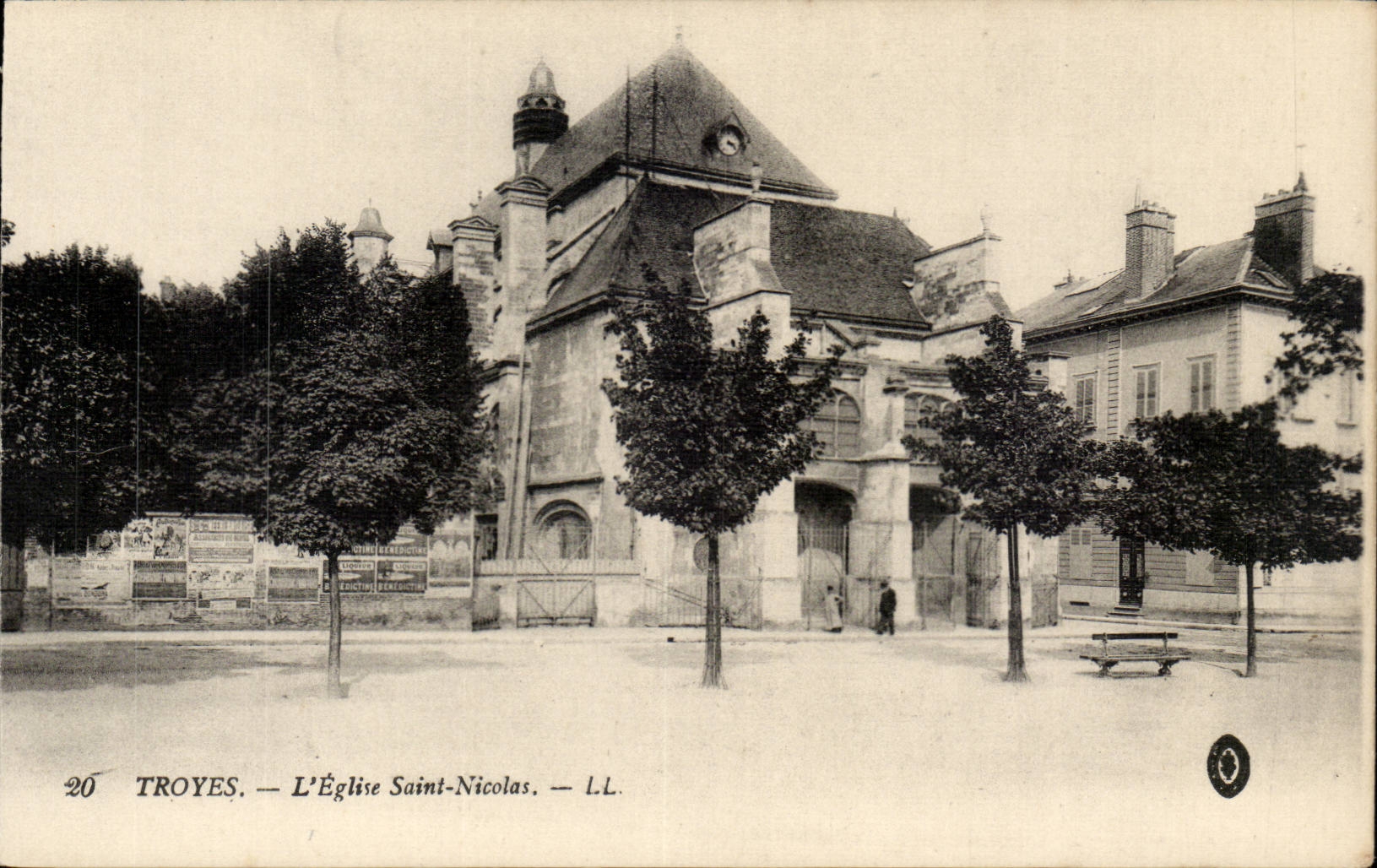 Troyes — L'Église Saint-Nicolas — LL, n°20