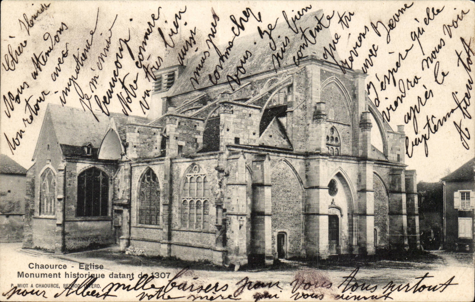 Chaource CPA Eglise