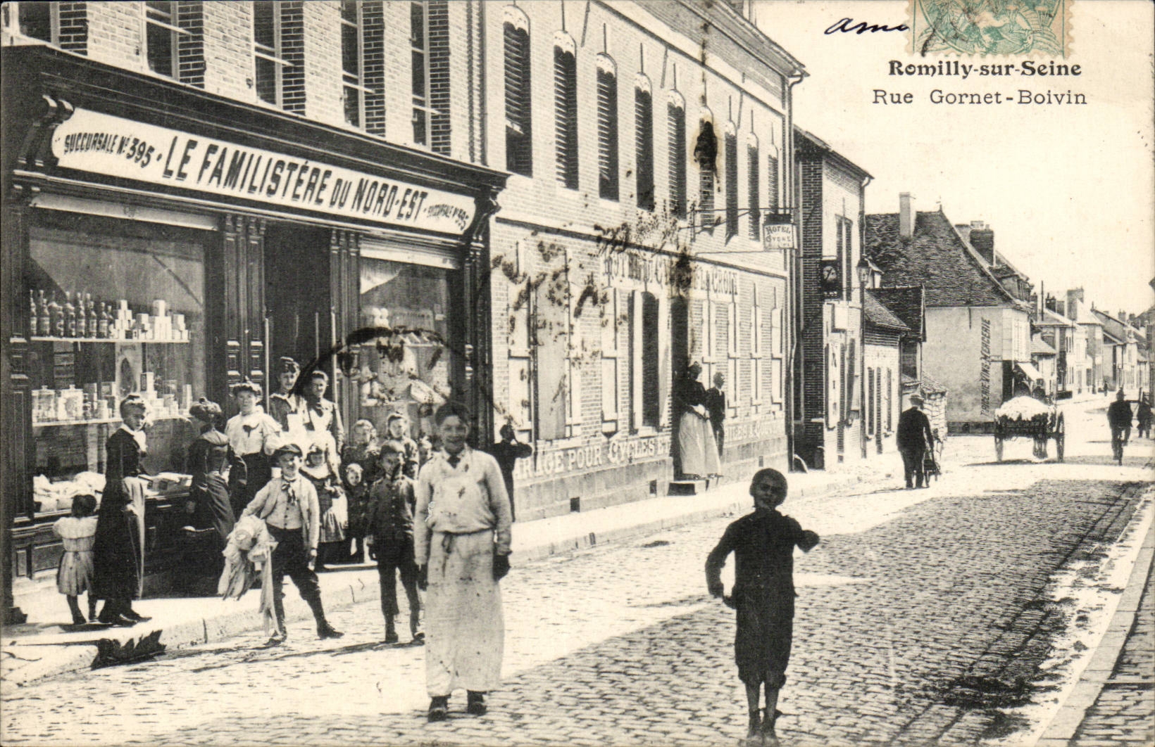 Romilly sur Seine CPA Rue Gornet Bolvin