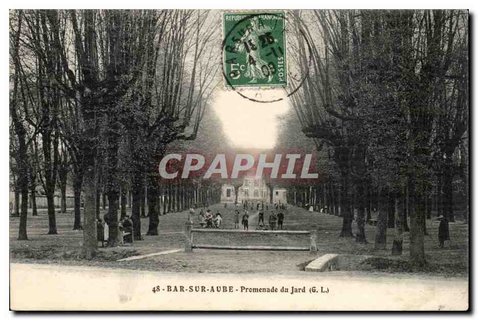 Bar-sur-Aube - Promenade du Jard (G. L.)