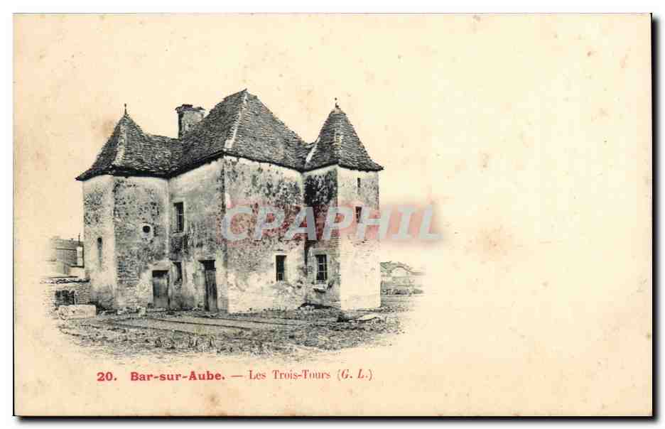 Bar-sur-Aube — Les Trois-Tours (G. L.)