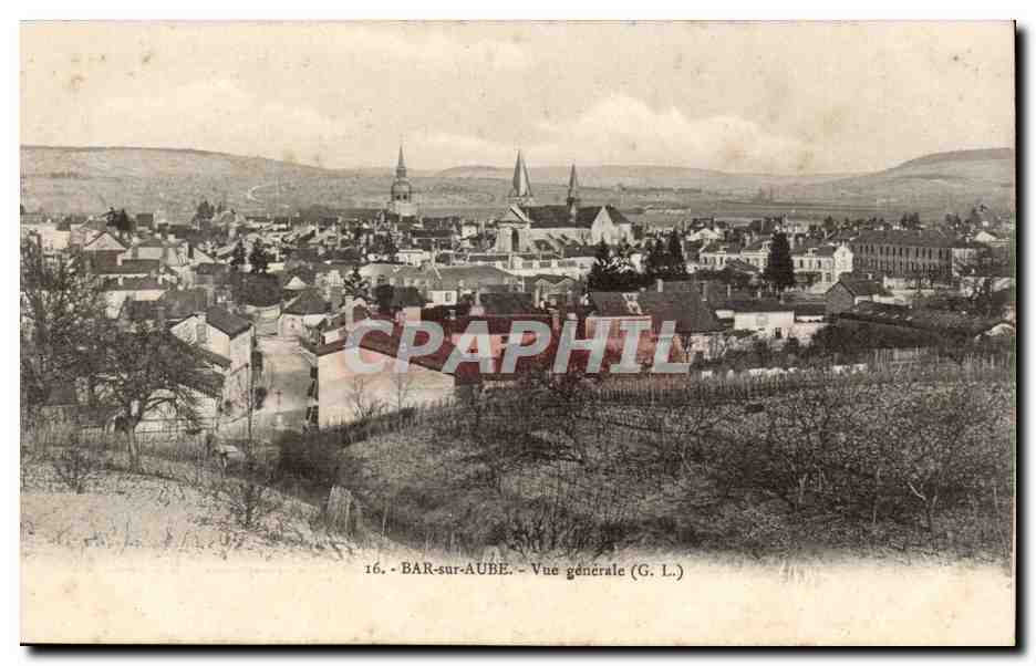 BAR-sur-AUBE — Vue générale (G. L.)