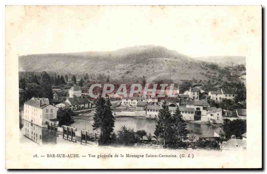 Bar-sur-Aube — Vue générale de la Montagne Sainte-Germaine — (G. L.)