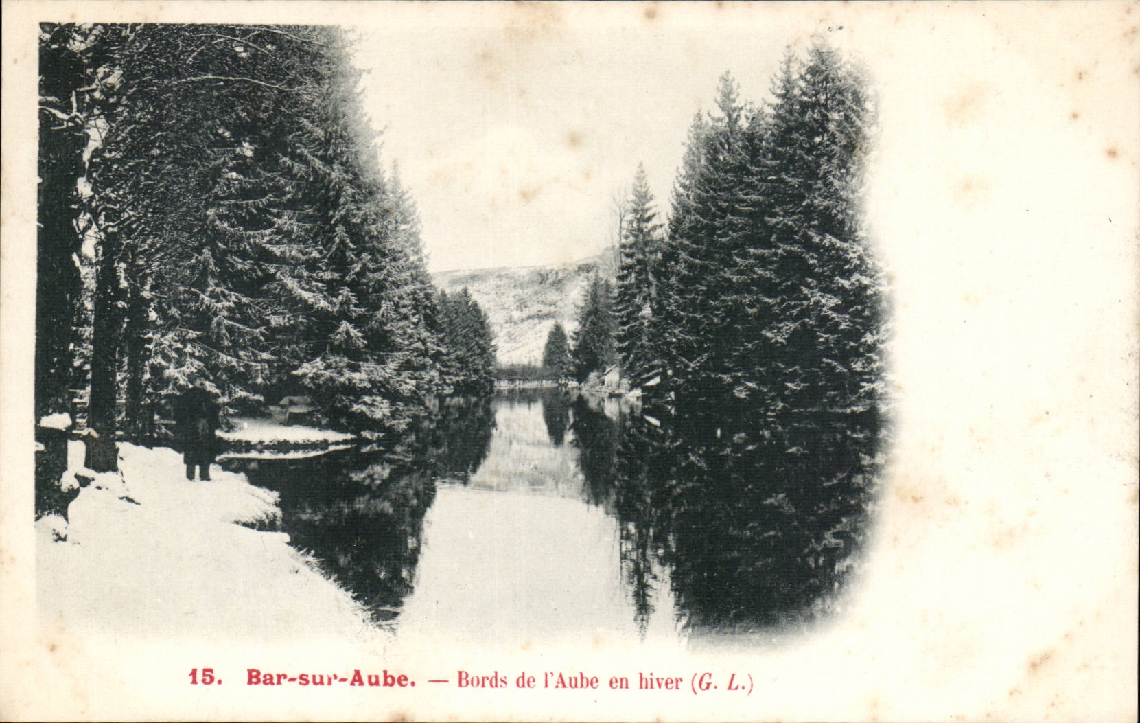 Bar-sur-Aube — Bords de l'Aube en hiver (G. L.)