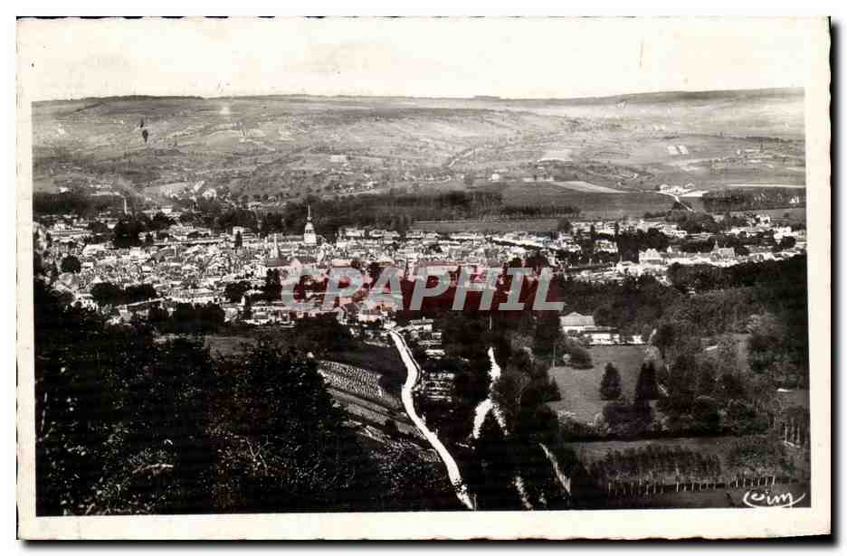 Bar-sur-Aube — Vue générale prise de la Montagne Sie-Germaine — C. Im — Craphil