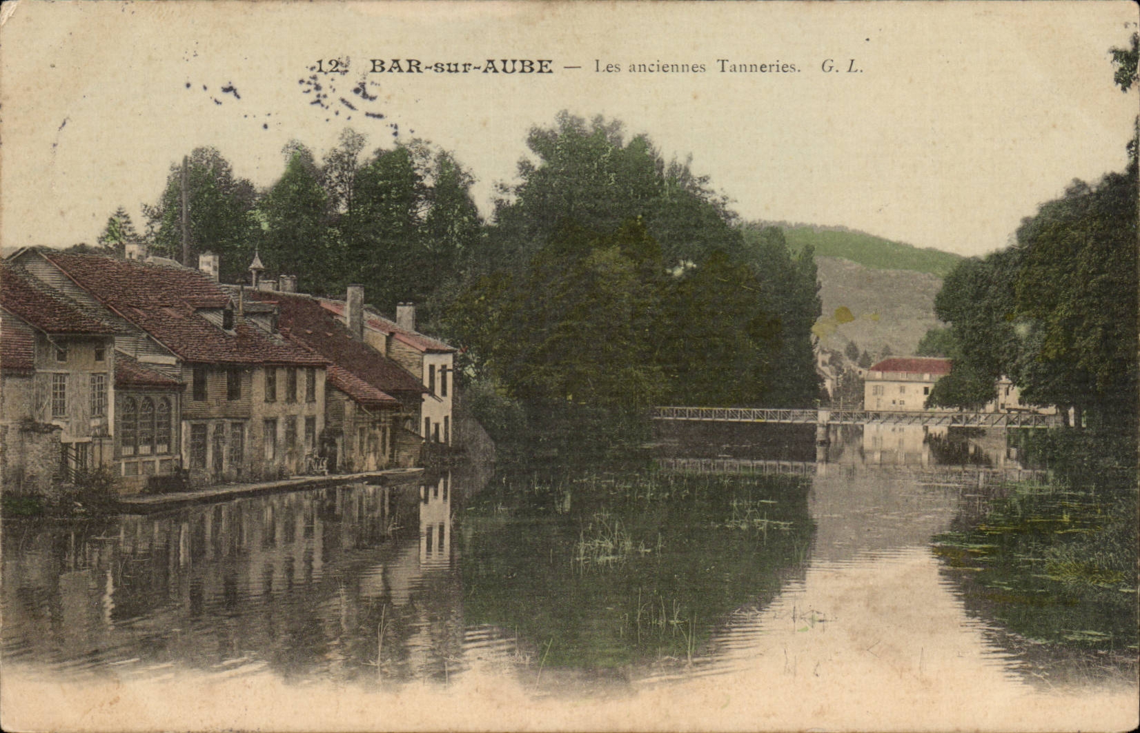 BAR-sur-AUBE — Les anciennes Tanneries. G. L.
