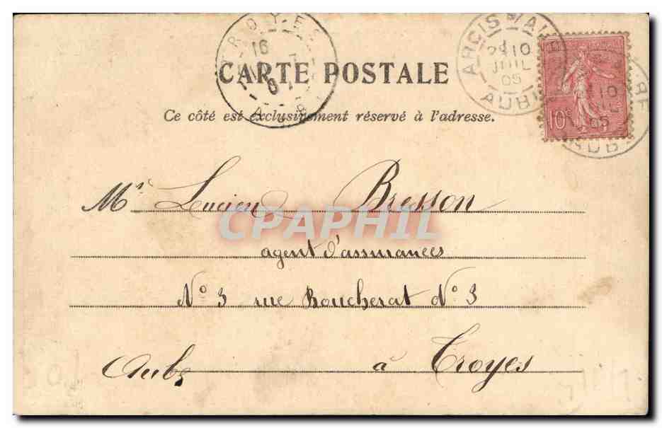 Camp de Mailly - Le Lavoir - CPA (militaria) — Rückseite