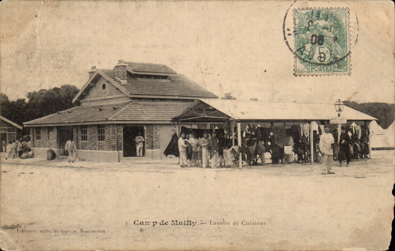 Camp de Mailly - Lavoirs et Cuisines - CPA 