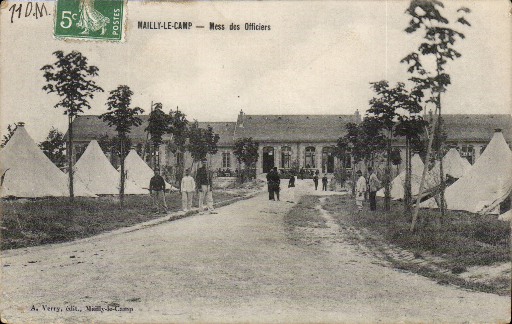 Mailly le Camp - Mess des Officiers - CPA 