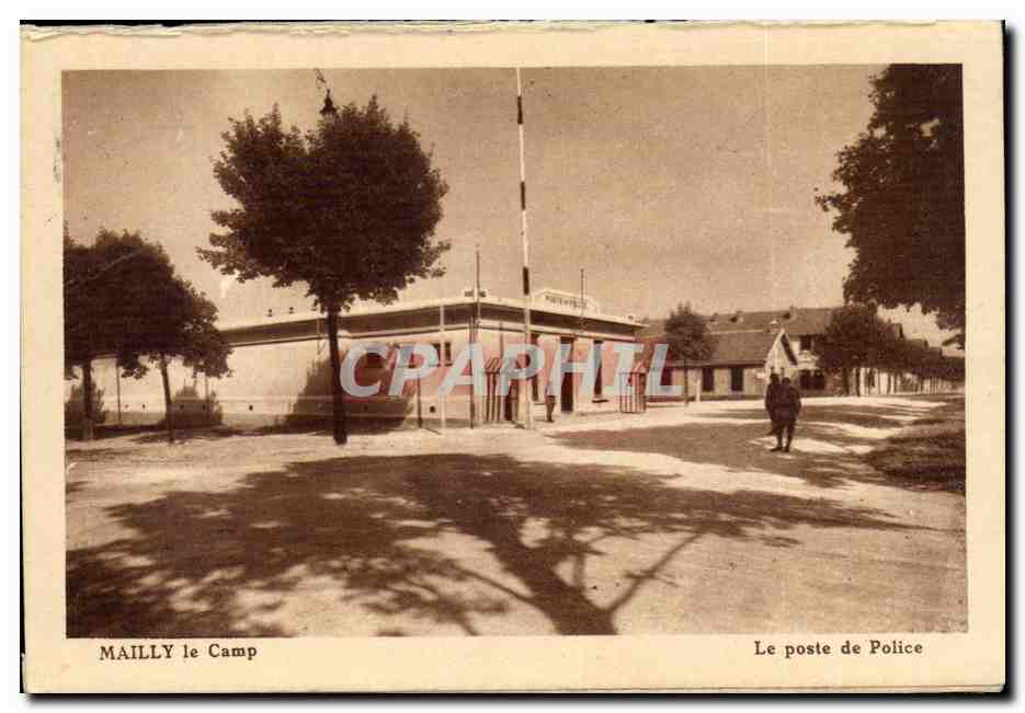 Mailly le Camp - Le Poste de Poice - CPA 