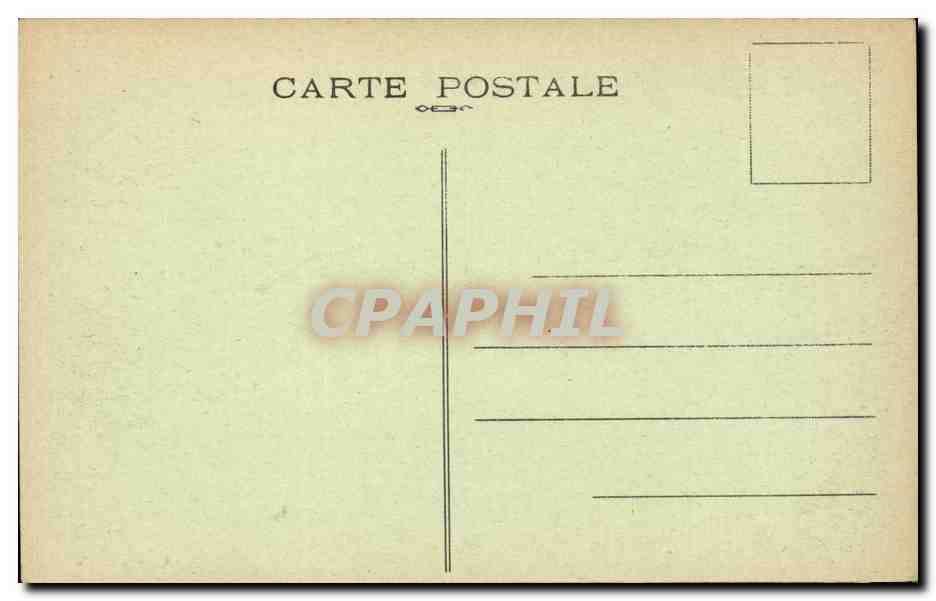 Camp de Mailly — Sanitätsstation und Baracken — A. Niéps, Verlag — Rückseite