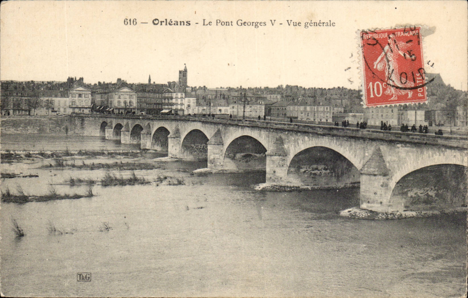Orleans - Le Pont George V - Vue Generale - CPA 