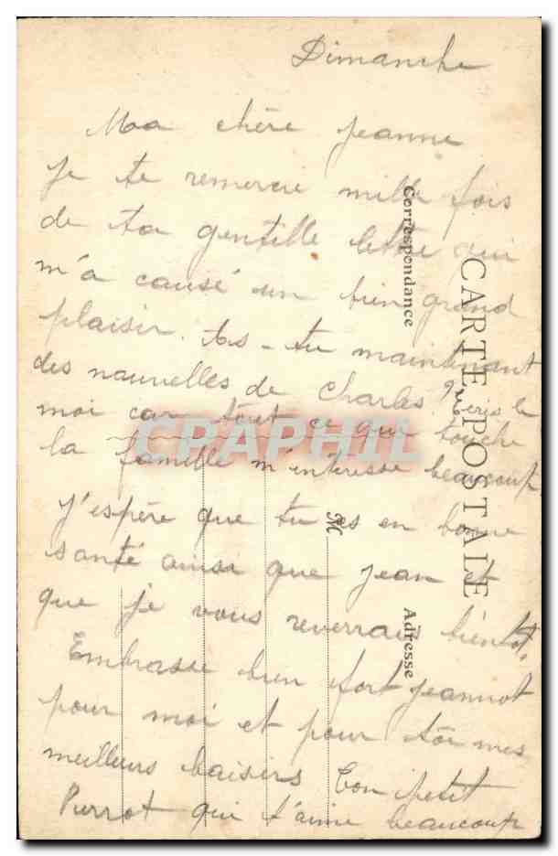 Orleans - Le Pont George V - Vue Generale - CPA  — Verso