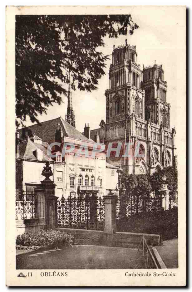 Orleans - Cathedrale Ste Croix - CPA 