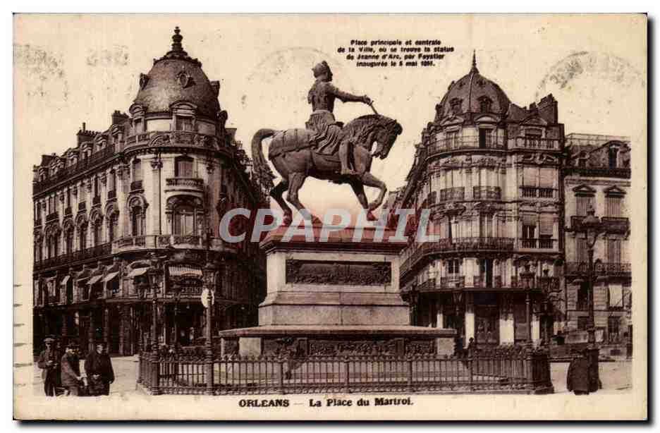 Orleans - La Place de Marteoi - CPA 