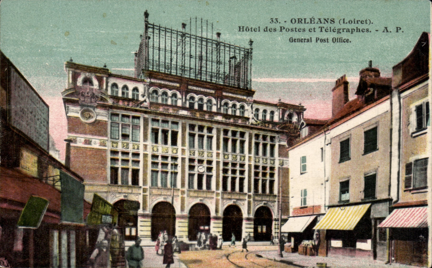 Orleans - Hotel des Postes et Telegraphes - General Post Office - CPA 