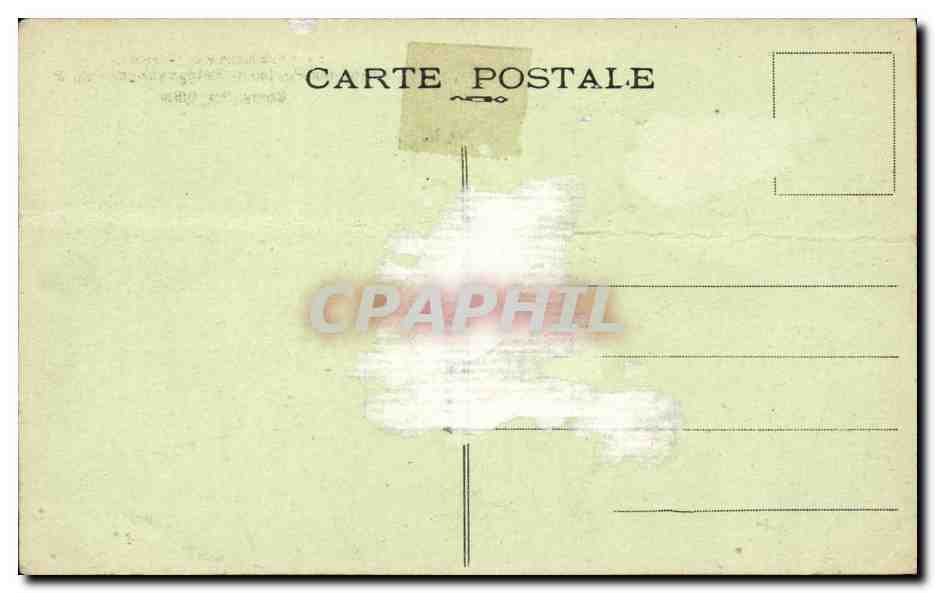 Orleans - Hotel des Postes et Telegraphes - General Post Office - CPA  — Verso