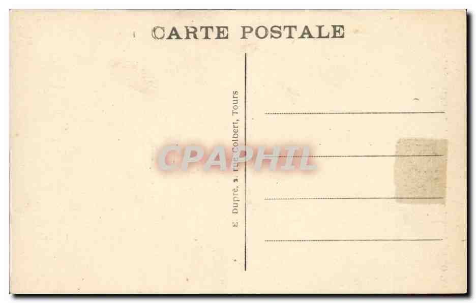 Orleans - Abside de la Cathedrale - CPA  — Verso