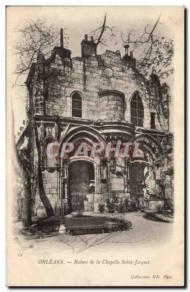 Orleans - Ruines de la Chapelle Saint Jacques - CPA 