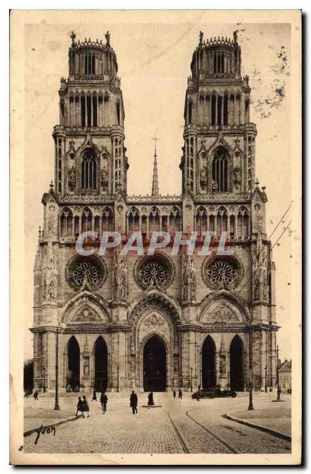 Orleans - La Cathedrale Ste Croix - CPA 