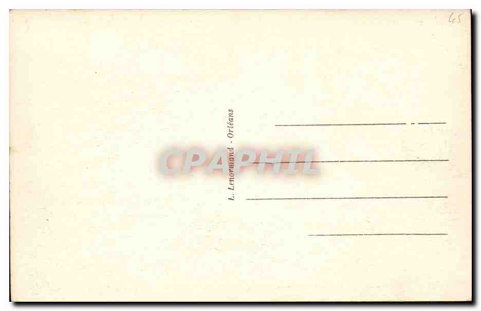 Orleans - Vue Generale - CPA  — Verso
