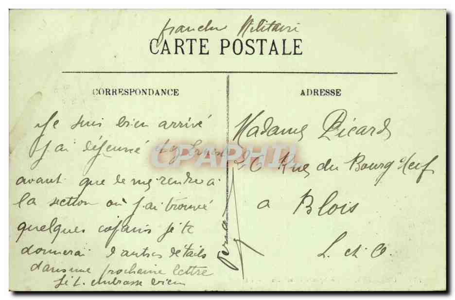 Orleans - Le Square - CPA  — Verso