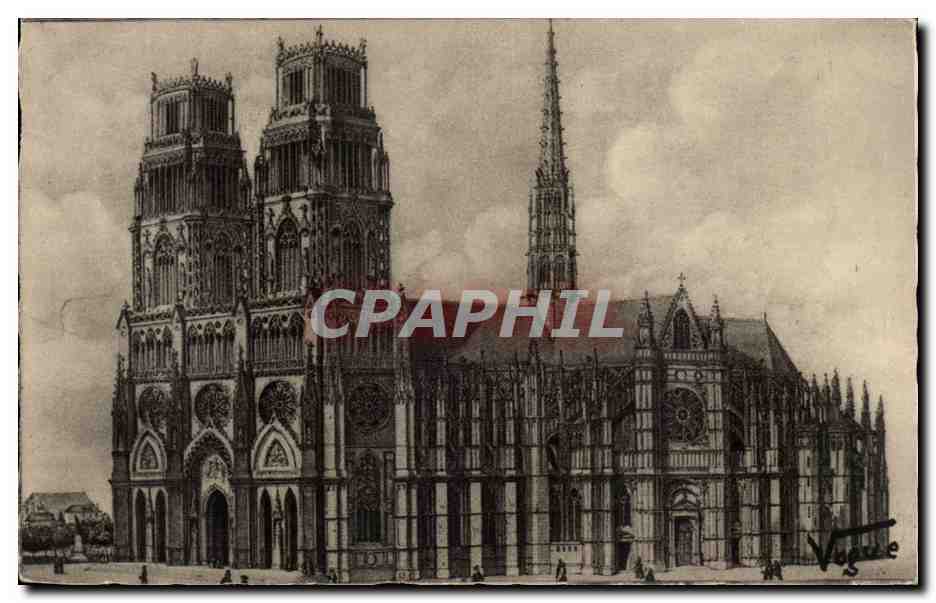 Cathédrale Sainte-Croix d'Orléans — Monument historique — Édition Voge