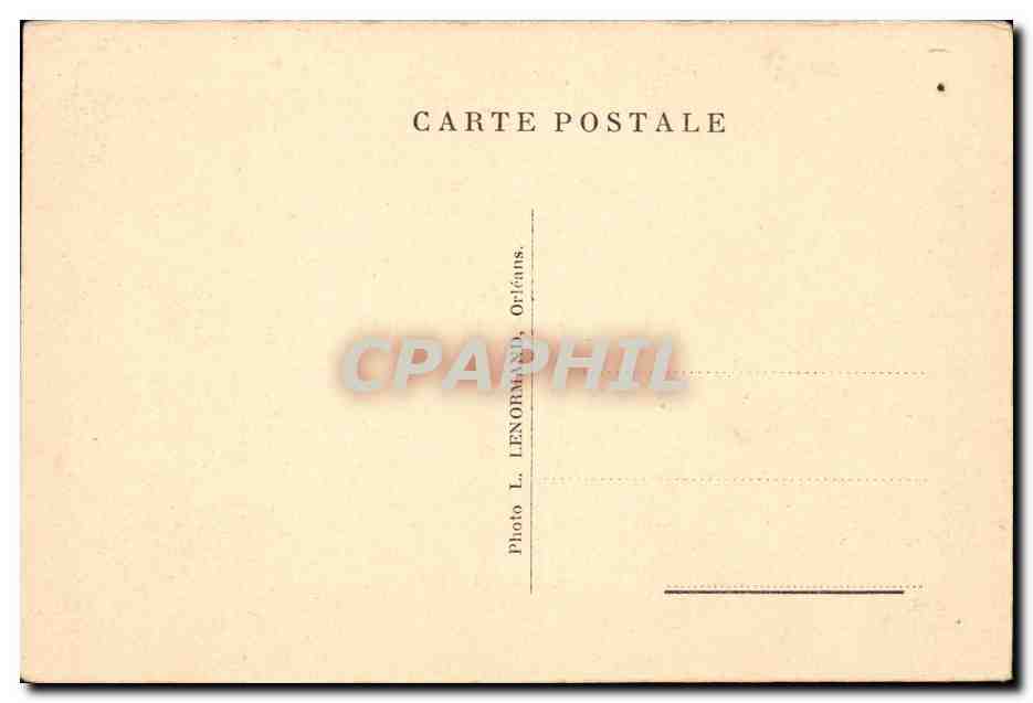 Orleans - Hotel de Ville - Salle de Conseil Principal - CPA  — Verso
