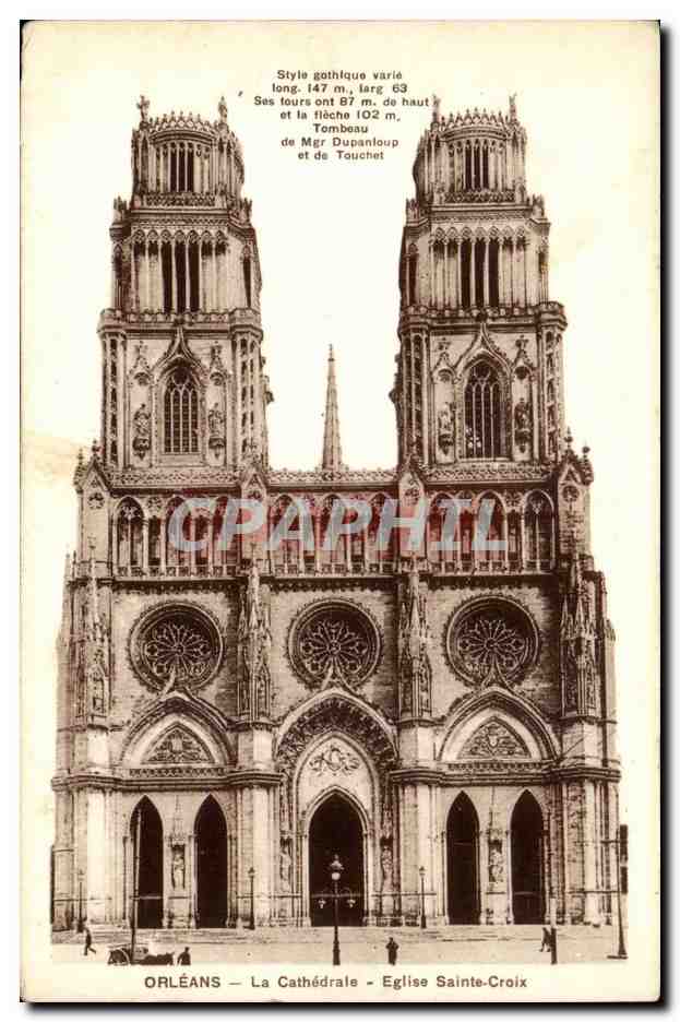 Orléans — La Cathédrale — Église Sainte-Croix