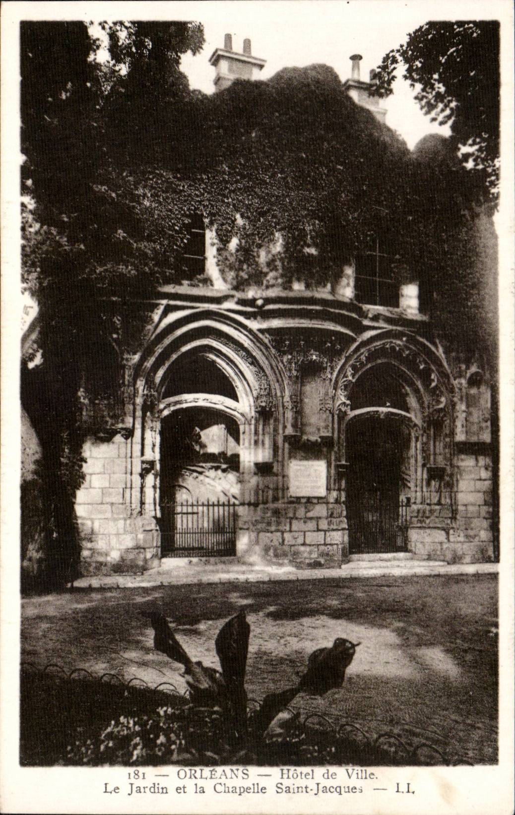 Orleans - Hotel de Ville - Les Jardins - La Chapelle Saint Jacques - CPA 