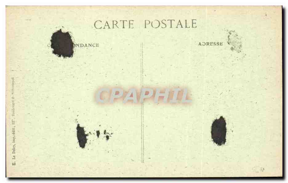 Orleans - La Fontaine - CPA  — Verso
