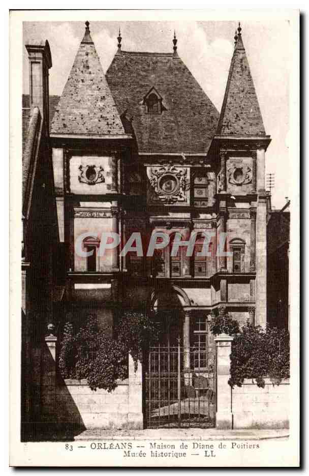 Orleans - Maison de Diane de Poitiers - CPA 