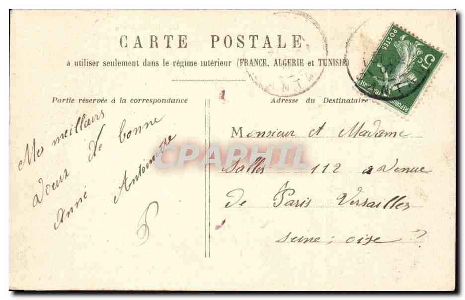 Orleans - La Cathedrale - CPA  — Verso