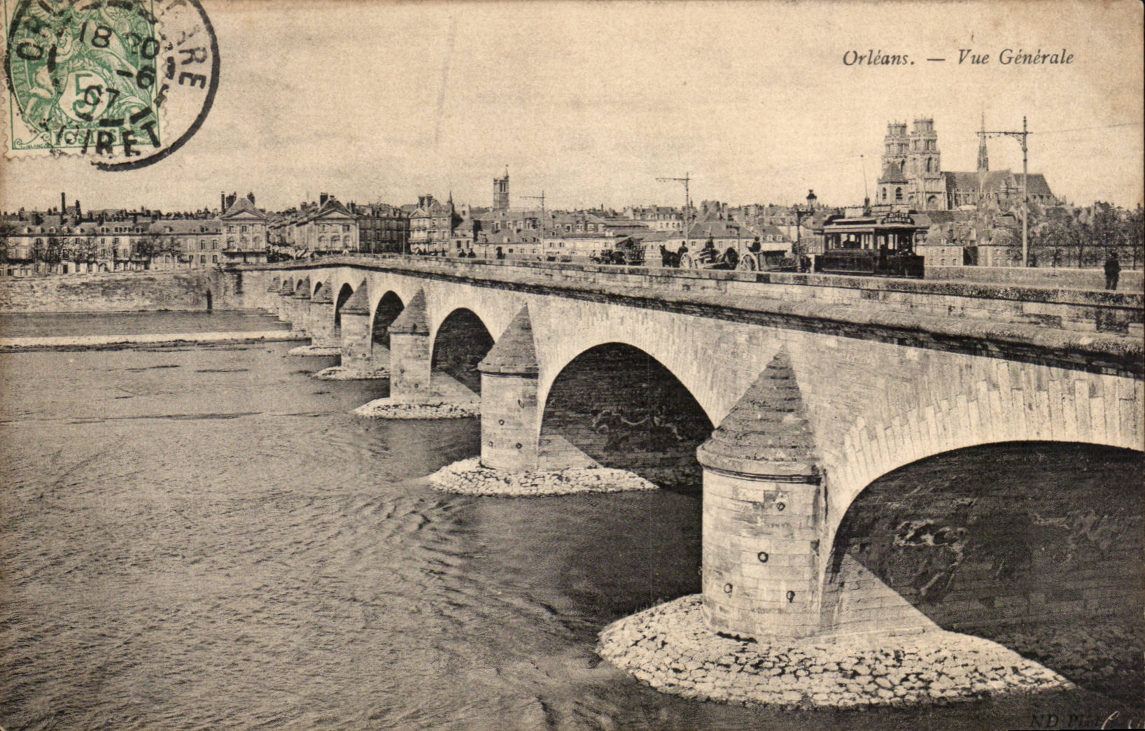 Orleans - Vue Generale - CPA 
