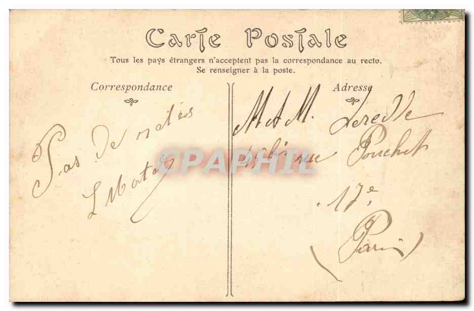 Orleans - Vue Generale - CPA  — Rückseite