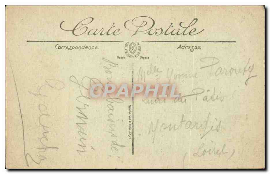 Orleans - La Cathedrale - CPA  — Verso