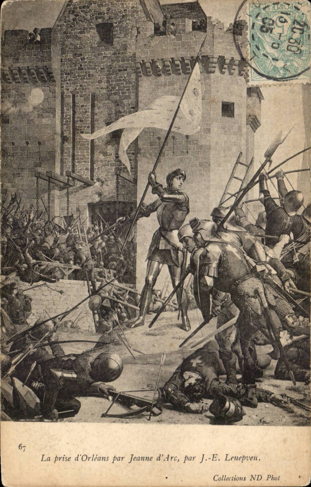 Orleans - La Prise d'Orleans par Jeanne d'Arc - CPA 